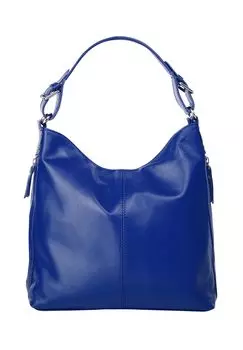 Сумочка, натуральная кожа, производство Италия Samantha Look, синий