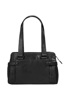 Сумочка, натуральная кожа SPIKES & SPARROW, черный