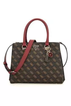 Сумочка Noelle из экокожи с косметичкой Guess, красный