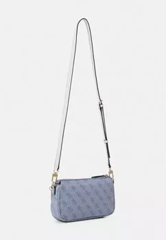Сумочка Noelle Pouch Crossbody Set Guess, светло-голубая