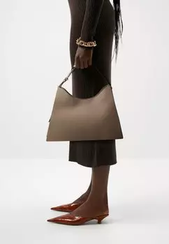 Сумочка NUVOLA L HOBO Furla, серый