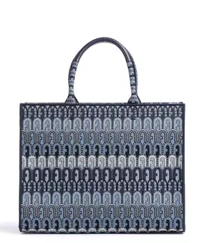 Сумочка opportunity l хлопок, полиэстер Furla, синий