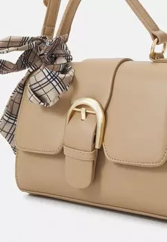 Сумочка PCABEERA CROSS BODY Pieces, бежевый