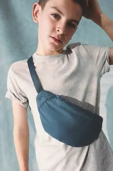 Сумочка перекинутая через плечо Next, синий