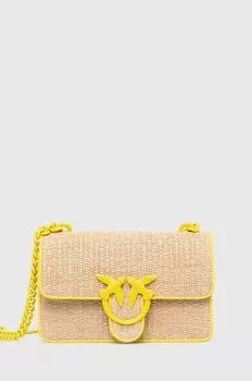 Сумочка Пинко Pinko, бежевый