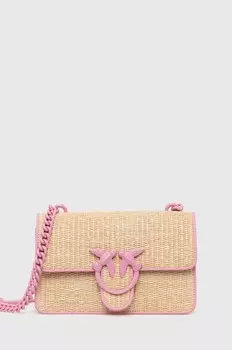 Сумочка Пинко Pinko, бежевый