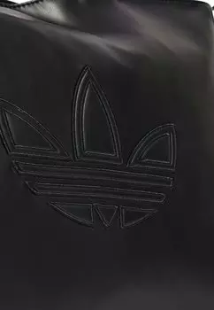 Сумочка POLYURETHANE OUTLINE TREFOIL SHOPPER adidas, черный