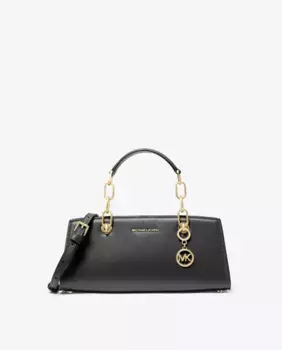Сумочка-ранец Cynthia в коже трансформируется в сумку через плечо Michael Michael Kors, чёрный