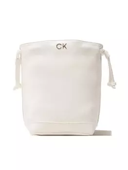 Сумочка Re-Lock Drawstring Bag Mini K60K610450 Calvin Klein Jeans, белый