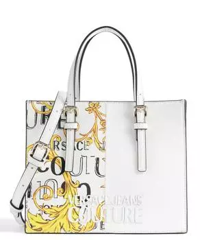 Сумочка Rock Cut из искусственной кожи Versace Jeans Couture, белый