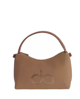 Сумочка Roma светло-коричневого цвета на молнии Don Algodn