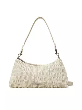 Сумочка Rouched Shoulder Bag LV04K3088G Calvin Klein Jeans, экрю