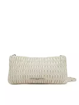 Сумочка Rouched Zip Top Bag LV04K3090G Calvin Klein Jeans, экрю