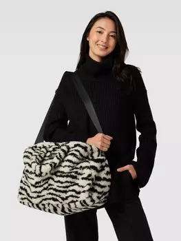 Сумочка с анималистическим принтом модель "Арктика" WOUF, черный