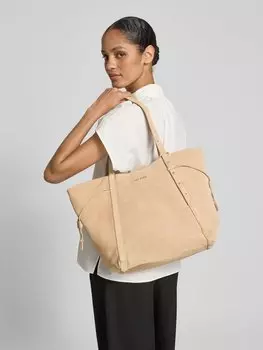 Сумочка с аппликацией на этикетке, модель «Pretty Wonder» Hey Marly, песочный