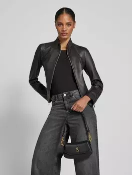 Сумочка с аппликацией на этикетку модель 'BTAIGA' Steve Madden, черный