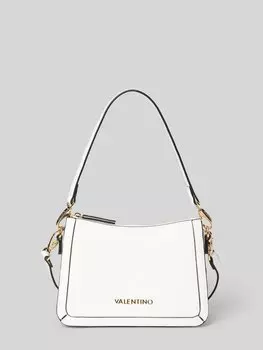 Сумочка с аппликацией на этикетку модель 'IVY' VALENTINO BAGS, белый