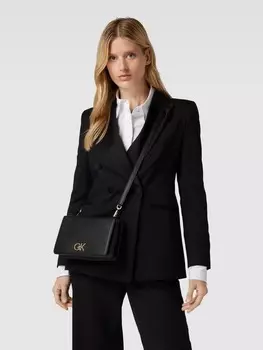 Сумочка с этикеткой Calvin Klein, черный