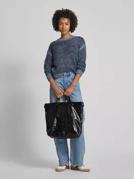 Сумочка с этикеткой, модель «Эльвира» LIEBESKIND BERLIN, черный