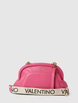 Сумочка с детальной этикеткой модель "БИКИНИ" Valentino, розовый