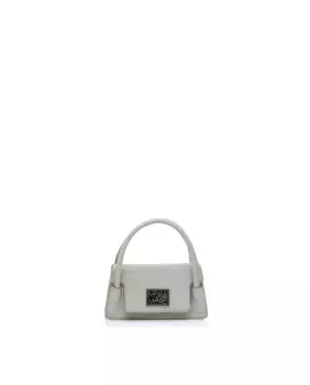 Сумочка с клапаном Mariamare, серебряный