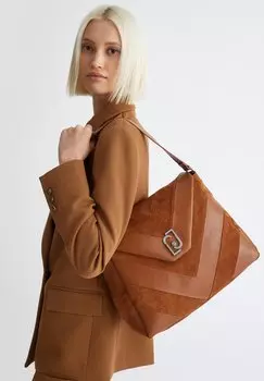 Сумочка С ЛЭЧВОРКОМ LIU JO, карамель