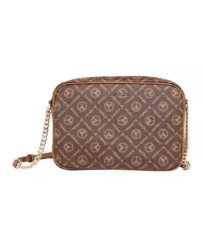 Сумочка с логотипом Carlo Colucci, коричневый