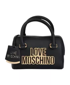 Сумочка с логотипом Love Moschino, черный