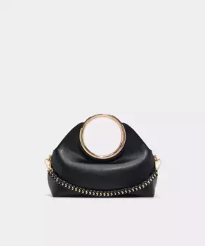 Сумочка с магнитной застежкой Aldo, чёрный