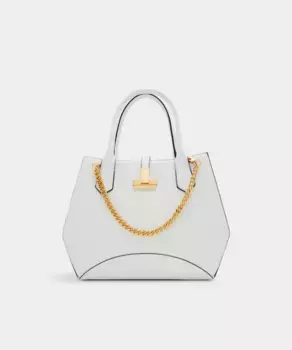 Сумочка с металлической застежкой Aldo, белый