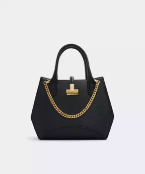 Сумочка с металлической застежкой Aldo, черный