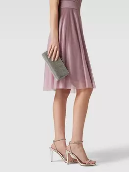 Сумочка с отделкой декоративным камнем Jake*s Cocktail, серебро