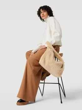 Сумочка с отделкой из искусственного меха, модель "soffice vivianna" JOOP! Jeans, бежевый