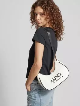 Сумочка с пришитой этикеткой, модель «AMY» Von Dutch, белый