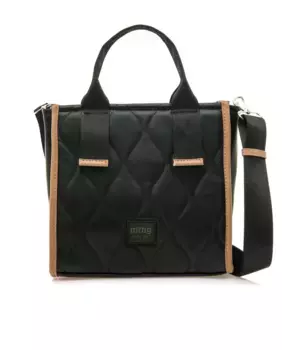 Сумочка с ромбовидной стеганой тканью Mustang, черный