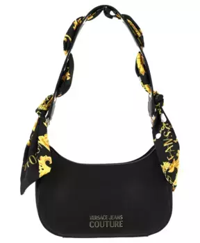 Сумочка с тканью в стиле барокко Versace, черный