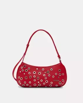 Сумочка с заклепками Desigual, красный