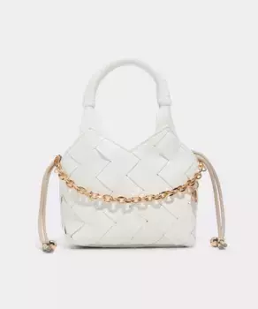 Сумочка с застежкой-слайдером Aldo, белый