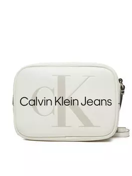 Сумочка Sculpted Camera Bag18 Mono K60K610275 Calvin Klein Jeans, белый