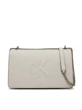 Сумочка Sculpted Ew Flap25 Shoulder Bag LV04K3035G Calvin Klein Jeans, белый