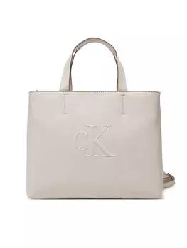 Сумочка Sculpted Mini Ew Tote LV04K3111G Calvin Klein Jeans, экрю