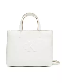 Сумочка Sculpted Mini Ew Tote LV04K3111G Calvin Klein Jeans, белый