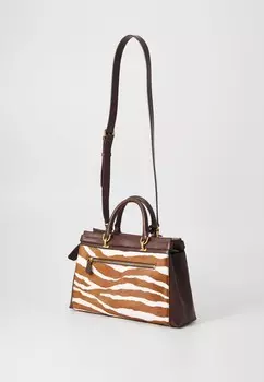 Сумочка SESTRI SATCHEL Guess, темно-коричневый