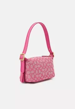 Сумочка SIGNATURE DEMI BAG Coach, фиолетовый