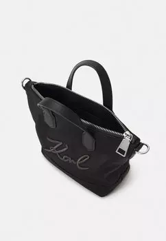 Сумочка Signature KARL LAGERFELD, черная