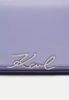 Сумочка SIGNATURE KARL LAGERFELD, сиреневый
