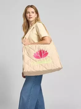 Сумочка со стегаными швами miss goodlife, песочный