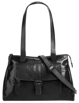 Сумочка Spikes & Sparrow, натуральная кожа, черный