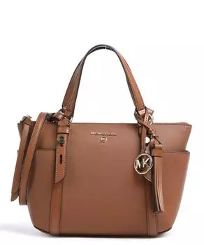 Сумочка Sullivan из яловой кожи Saffiano Michael Kors, коричневый