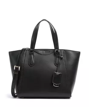Сумочка taryn из зерненой яловой кожи Michael Kors, черный